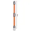 Huixi es Adecuado para Varilla de Extensión Dyson V7V8V10V11V15 Tubo Recto Varilla Plegable de Metal Accesorios para Aspiradora