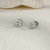 Brincos de Constelação com Cravação de Diamantes Estilo Coreano, Modernos e Elegantes para Homens, Brincos Geométricos Bonitos, Brincos Individuais da Moda e de Alta Qualidade para Homens