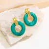 Novos Brincos Cruz Pequenos de Luxo Alto Padrão Brincos Coloridos para Orelha Studs Quentes de Venda de Nicho Brincos Estilo Retro de Férias