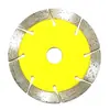 Disco de Corte para Concreto Granito 4,5 polegadas 115mm Dentado Corte Seco Lâmina Circular de Diamante