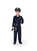 Traje de Policía de Halloween Transfronterizo para Niños Disfraz Cosplay Fiesta de Disfraces cosplay Disfraz de Policía