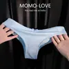 Prólogo Primer Amor~Bragas Sexy Estilo Deseo Puro Femenino que Cubren la Mitad de la Cadera, Sedosas, Cómodas, Suaves, Triángulo de Algodón Puro en la Entrepierna