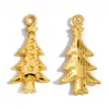 Pingente de Árvore de Natal Multicolorido DIY Acessórios de Joias de Liga Retro Pingente Decorativo para Colar Pulseira Venda Quente Transfronteiriça