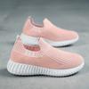 Zapatos Deportivos Slip-On para Niño Primavera y Verano Malla Sencilla Transpirable Medianos y Grandes para Niños Zapatos para Correr Ligeros de Suela Blanda para Niñas