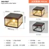 Luz Solar LED Impermeable Casual para Exteriores Lámpara de Paisaje Moderna para Patio de Villa Pilar de Puerta de Jardín Valla Luz de Cuatro Colores