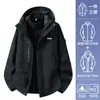 Woodpecker 2026 Nuevo Modelo Chaqueta Cortavientos Tres en Uno para Principios de Primavera, Chaqueta Gruesa para Exteriores para Personas Pequeñas, Abrigo de Montañismo