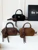Bolsa de Bolos Horizontal Versátil Bolsa Pequeña 2025 Otoño/Invierno Nueva Bolsa para Mujer Ins Estilo Celebridad de Internet Bolso de Mano de Moda