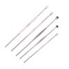 Kit de Ferramentas para Limpeza de Ouvido em Aço Inoxidável Pronto para Uso do Fabricante, Ferramenta para Remover Cera de Ouvido, Ferramenta para Limpar Ouvidos para Crianças e Adultos