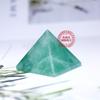 Adornos de Pirámide de Cristal Natural de 3 cm Cristal del Mar de China Oriental Piedra en Bruto Torre de Energía Cristal Jade Artesanías de Torre Egipcia