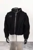 Chaqueta Cardigan con Capucha y Cremallera de Metal Lavado Thug Club Empalmado Batik Pesado Ins Tendencia para Hombres y Mujeres