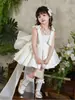 2025 Nuevos Vestidos Pequeños y Medianos para Niños Vestidos de Princesa sin Mangas para Niñas Ropa de Presentación para Concurso de Piano al por Mayor