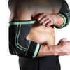 Coderera de Compresión Fija Elástica de Nailon Tejido para Hombres y Mujeres Baloncesto Fitness Deportes Amortiguación Almohadillada Coderera de Compresión