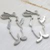 Accesorios de joyería de metal de aleación retro de fábrica con gota de pegamento, accesorios de joyería diy populares de Taobao