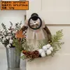 Oferta Especial de LiquidaciónCorona de Navidad, decoración de guirnalda, escaparate, corona de vid, colgante para árbol de Navidad y arco de puerta