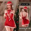 Lencería Sexy para Mujer Navidad Revelando Pechos Tentación Atrevida Uniforme Sexy Chica Conejito Deseo Puro Traje Sexy 5470