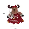 Nueva Bolsa de Regalo Navideña Bolsa de Manzana para Nochebuena para Adultos y Niños Bolsa de Regalo Navideña Decoración de Muñeco de Nieve