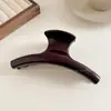 Grampo de cabelo de tubarão de luxo extra grande para mulheres, novo modelo de alta qualidade 2026, grampo de cabelo com pérolas estilo coreano versátil atacado