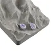 Pendientes de collar de cristal geométricos con baño de oro real de 18 quilates, accesorios de joyería semiacabados