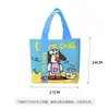 Bolsa de mano con diseño de cachorro en forma de corazón, moderna y versátil, bolsa de lona para que los estudiantes la usen en clase, bolso de hombro con abertura superior para ir al trabajo