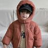 Roupas de Inverno para Meninos, Jaqueta de Penas 2026 Estilo Novo de Inverno Top para Bebês, Casaco Versátil para Bebês, 90% Penas de Pato Branco, Classe A