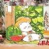 Gatito Lindo con Bufanda Pintura al Óleo Digital para Colorear DIY Interactivo Padre-Hijo Amigable para Principiantes Pintura Decorativa Acrílica