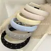 Diadema de tela con forma de lazo de corazón simple estilo coreano, diadema dulce ins de altura alta para aumentar la estatura, pinza para el pelo