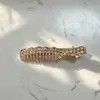 2026 Nuevo Pinza para el Cabello con Lazo de Pedrería Estilo Coreano para Mujer, Pinza Lateral para el Cabello con Flor de Perla, Pinza de Pato Accesorio para el Cabello
