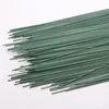 Nº 2 Haste de Flores Parede de Flores Artificiais Haste de Flor Guia de Estrada Arranjo de Flores Haste de Flor de Seda Artesanal DIY Material de Flor de Seda Ramo de Flor Falsa Envolto em Plástico Fio Verde