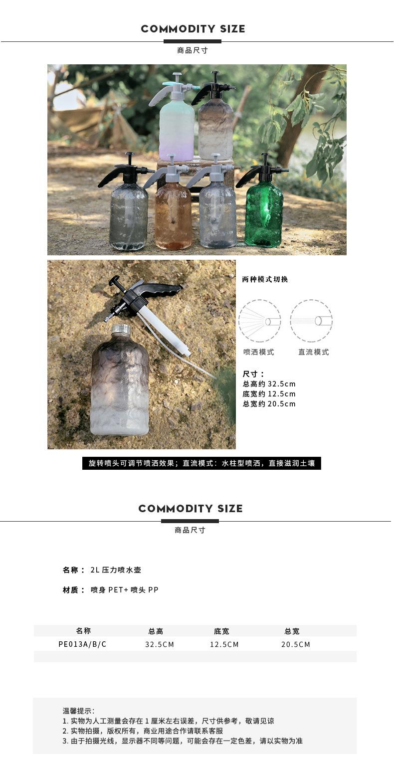 喷雾器 浇水壶 浇花壶 气压喷壶 洗车喷壶