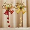 Decoração de Natal Pingente de Árvore de Natal Guirlanda Sino Pendurado na Porta Cena Decoração de Atmosfera Suprimentos Enfeites Criativos Pendurados para Casa