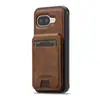 Compatible con funda de teléfono con tarjetero magnético desmontable dos en uno para Google 10A, funda protectora antirrobo y anticaídas para Google 10