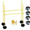 Vallas de Entrenamiento para Baloncesto y Fútbol, Conos Marcadores, Aros de Agilidad, Ayudas de Entrenamiento para Baloncesto, Postes de Obstáculos, Plegables
