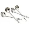 Cuchara para Hot Pot, Cuchara de Sopa Larga de Acero Inoxidable Específica para Restaurante, Espumadera, Cucharón de Sopa Grande para Cocina para Servir Sopa