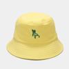 Nuevo Sombrero de Pescador Bordado con Patrón de Rana Lindo y Creativo Sombrero de Sol Casual Urbano de Moda para Hombres y Mujeres Sombrero de Cuenca Japonés para Mujeres