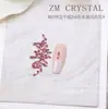 K9 nuevo super flash imitación Huaping fondo 2x 6 largo gota de agua broca de uñas color gota de agua con forma de broca calcomanía para uñas joyería de diamantes