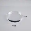 Soporte de Exhibición Cilíndrico de Acrílico, Soporte de Exhibición de Joyería Altamente Transparente, Base Elevadora para Cosméticos, Soporte para Modelo de Mano