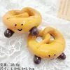 Imán de Nevera Broche Pin Soporte para Teléfono Móvil Colgante para Bolso Accesorios de Montaje DIY de Pan Alcalino Simulado Hecho a Mano de Tamaño Mediano