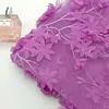 Multicolor en Stock Nuevo Modelo Bordado de Malla Vestido Camisola con Adorno Floral Tela Bordada Hanfu