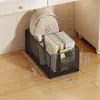 Caja de almacenamiento para libros con ruedas, perfecta para dormitorios estudiantiles, se puede colocar debajo del escritorio para guardar mochilas, un organizador móvil y práctico