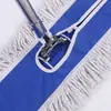 Mop plano uso em hotel mop de varrer poeira mop plano grande doméstico pano para mop de chão utilidades domésticas diárias linha de algodão mop de chão