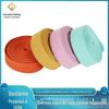 Bolsa de lona de cor spot de fábrica com alça de mochila de 2cm2,5cm5cm, fita de poliéster e algodão espessada com contas