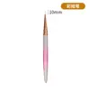 Pincel de Unha Artística Transfronteiriço Novo, Caneta de Traço, Pintura Colorida, Caneta de Traço Gancho de Flor, Conjunto de Canetas de Unha com Haste Metálica Degradê Venda por Atacado