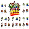Nuevas Decoraciones Temáticas para Fiestas de Cumpleaños para Niños, Juguetes de Decoración para Fiestas de Cumpleaños Infantiles, Platos de Papel, Vasos de Papel, Servilletas de Papel