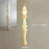 Luminária Pendente AKARI de Papel Washi Plissado Quadrado Isamu Noguchi Estilo Japonês Wabi-Sabi Sala de Jantar Quarto Papel de Algodão Iluminação de Ambiente Minimalista