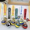 Llavero de baloncesto NBA simulación transfronteriza estudiantes temporada escolar pequeños regalos recuerdos de equipo para empujar en stock al por mayor
