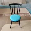 Silla de Comedor de Madera Maciza de Segunda Mano, Simple y Lujosa, Silla Windsor de Ocio para Restaurante Comercial, Silla Retro para Cafetería con Respaldo