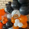 Set de 55 Globos Halloween Negro Naranja Decoración Fiesta Divertida Halloween Fiesta de Aniversario Cumpleaños