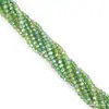 Miçangas Lisas de Cristal Symphony 4/6/8mm Cristal Furo Reto Facetadas Rodinha Miçangas Soltas Material DIY Corrente de Celular Pulseira