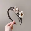 Faixa de Cabeça Preta Masculina para Lavar o Rosto, Faixa de Cabelo para Esportes, Presilha de Cabelo Invisível para Cabelo com Volume, Faixa de Cabelo para Fixar Cabelo, Presilha de Cabelo que Não Aperta