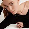 Collar de clavícula con gemas de cristal, elegante, combinable con todo, estilo europeo y americano, de Amazon, novedad de España.